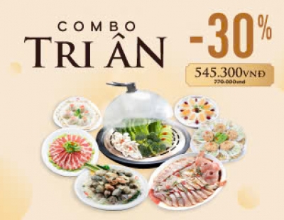 COMBO TRƯA TRI ÂN 30%